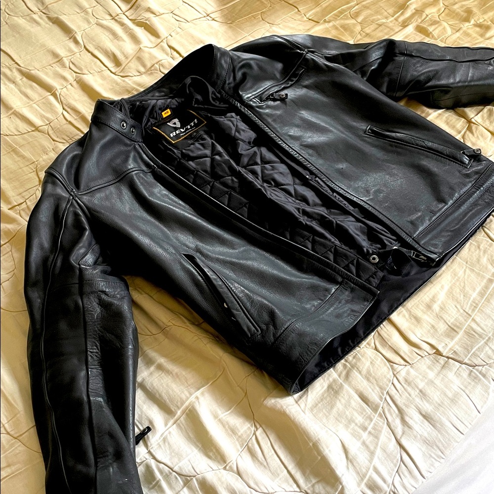 REV’IT! Black Motorcycle Jacket